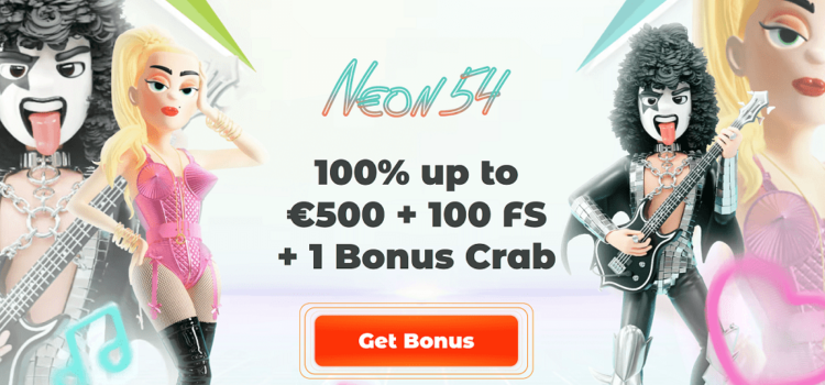 Neon54 Casino : Découvrez un Bonus de Bienvenue de 100% jusqu’à 750€ + 200 FS