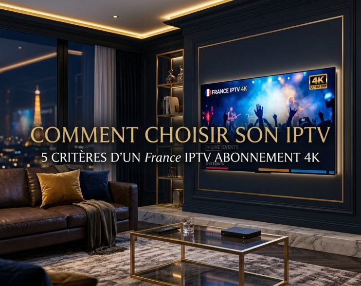 Comment choisir IPTV : 5 critères d’un France IPTV abonnement 4K