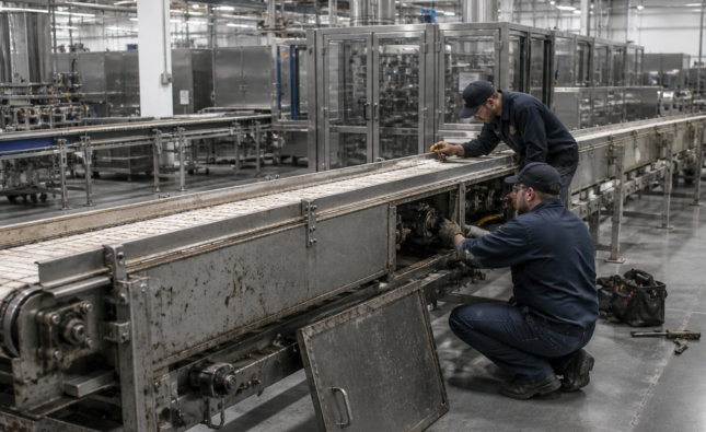 Faut-il remplacer ou réparer un ancien convoyeur industriel ?