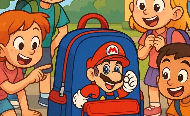 Super Mario à l’école : quand la rentrée devient une aventure