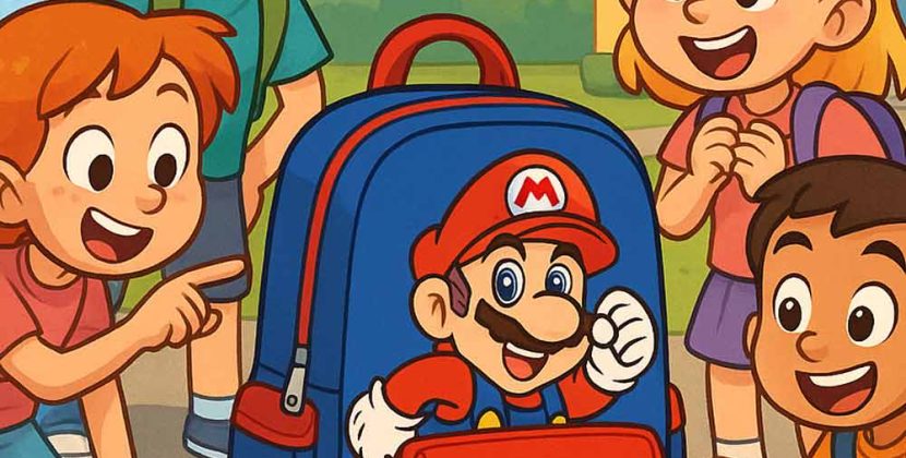 Super Mario à l’école : quand la rentrée devient une aventure